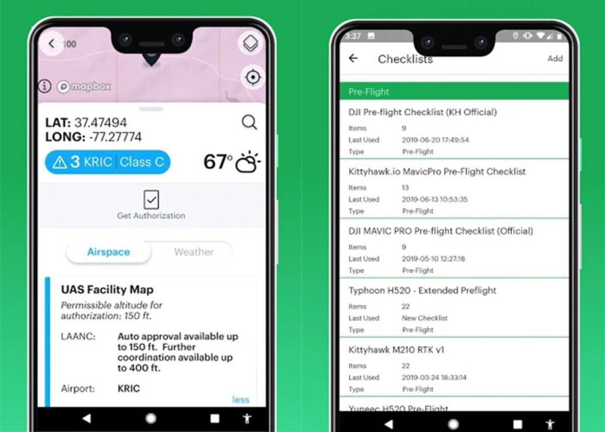 Programa de drones seguro, compatible y confiable