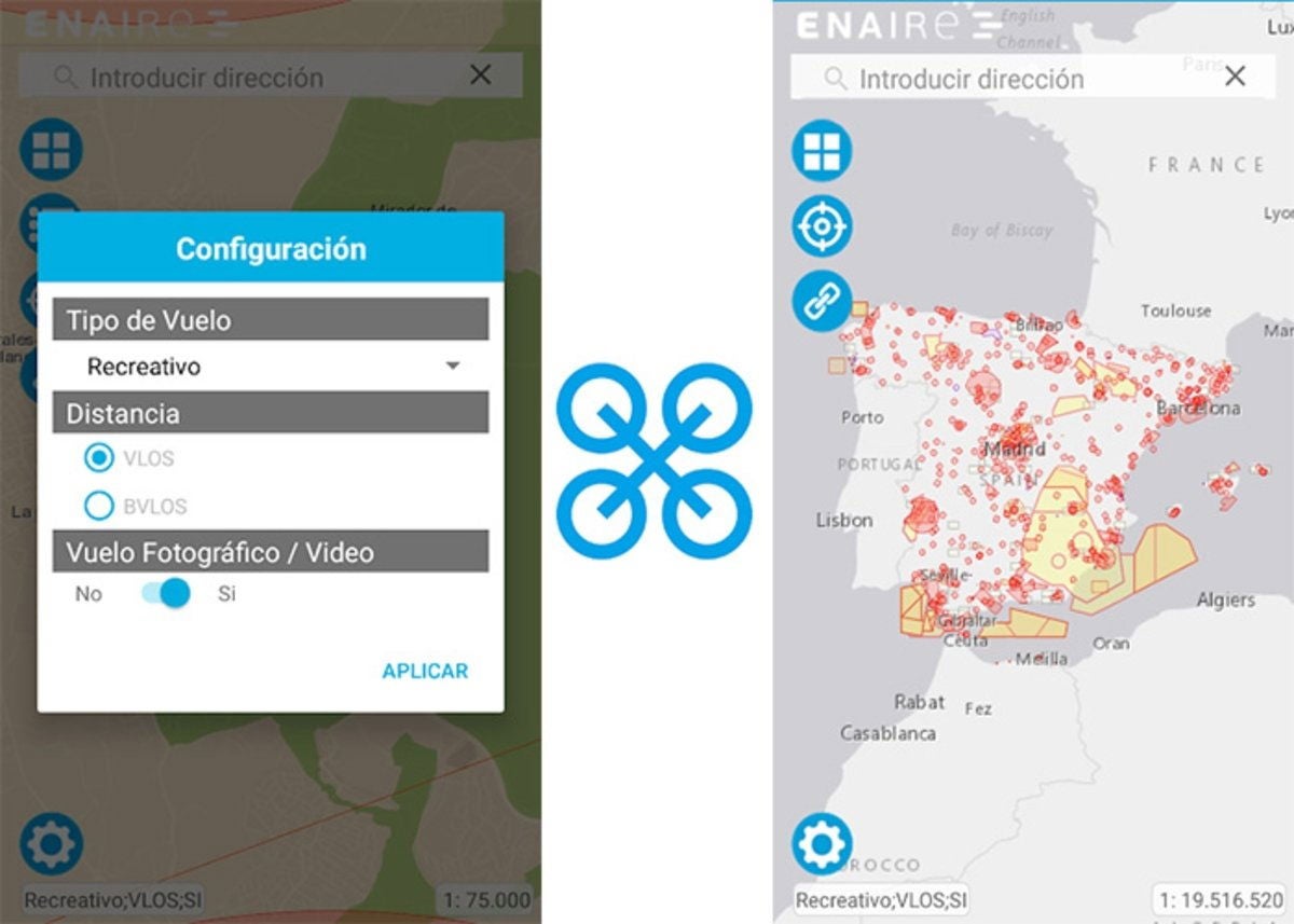 Enaire Drones: operaciones de vuelo de forma segura