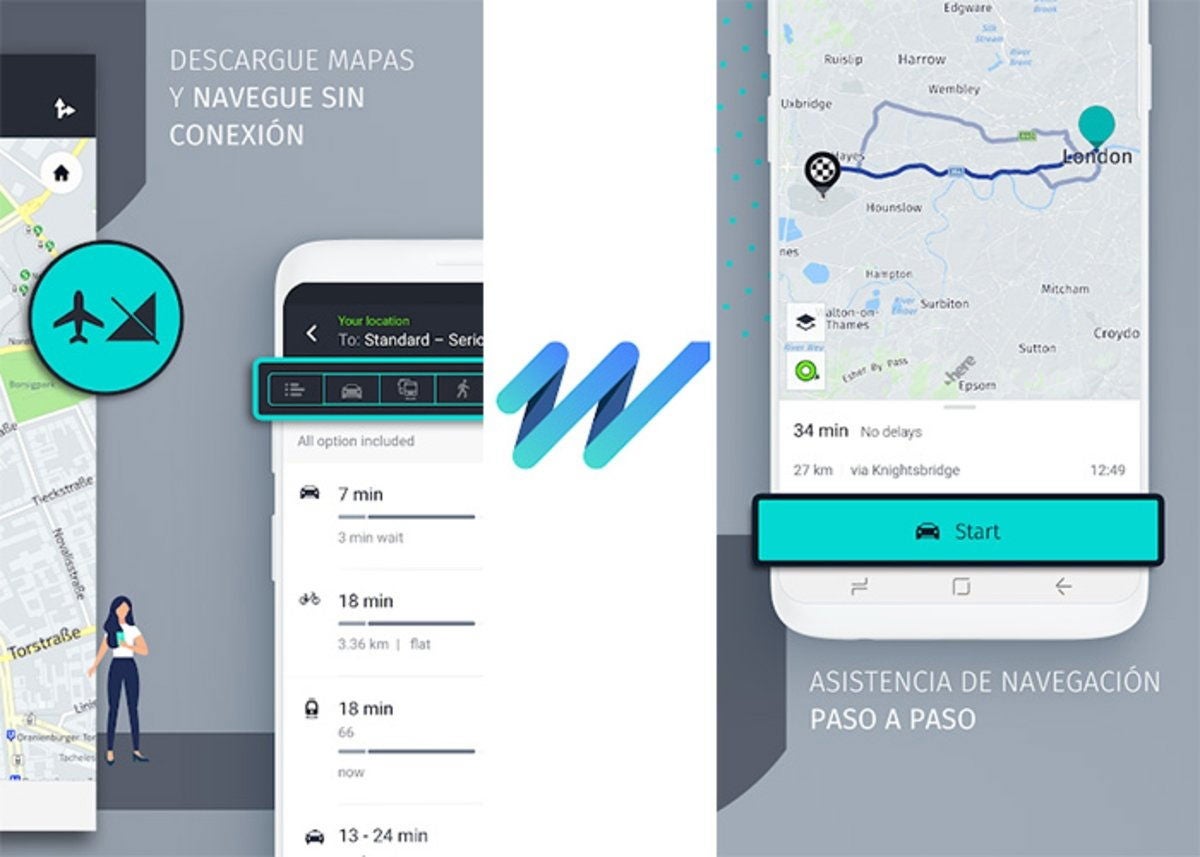 HERE WeGo, app de navegación totalmente gratuita