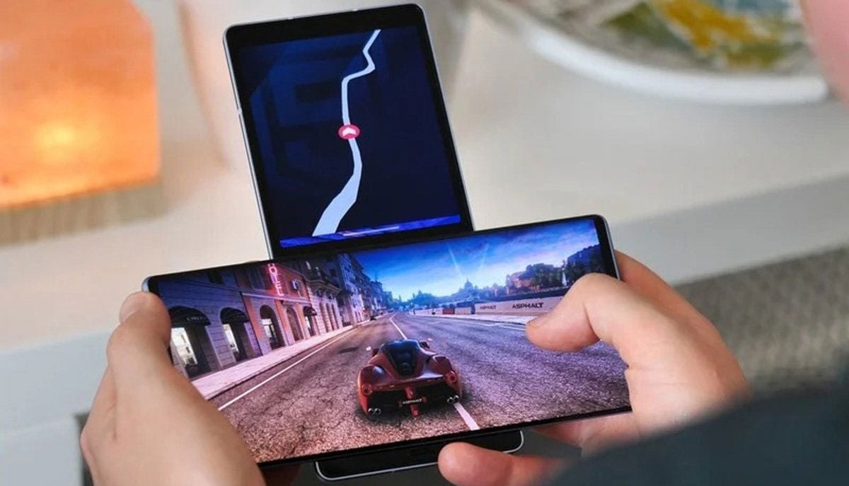 LG Wing con un modelo único y con carga inalámbrica.