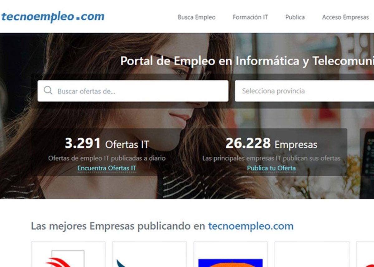 Tecnoempleo: portal de empleo en informática y telecomunicaciones