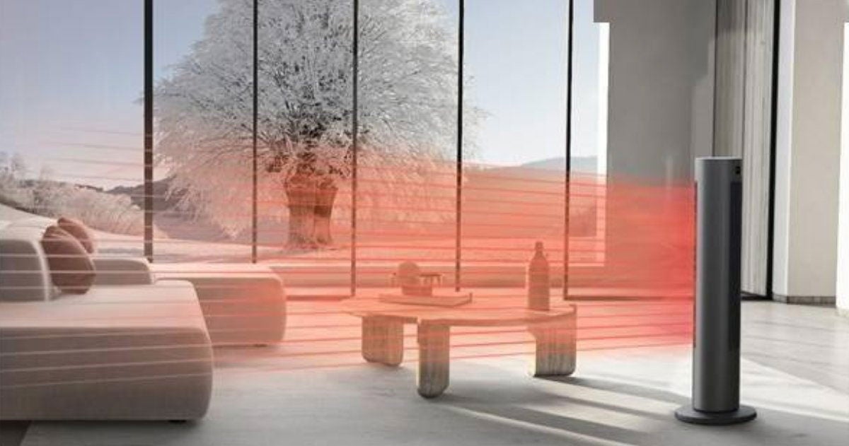 Este ventilador-calefactor de Xiaomi se puede controlar desde el móvil.