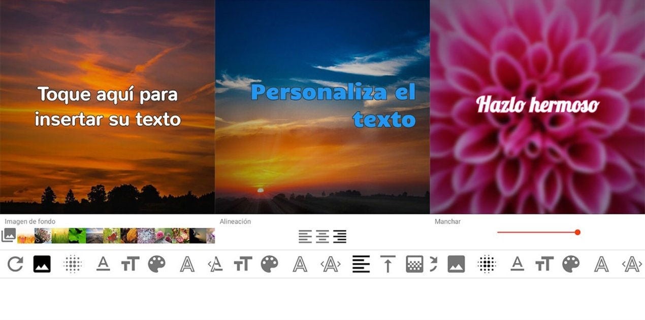 La app Texpho es sencilla de usar y muy buena