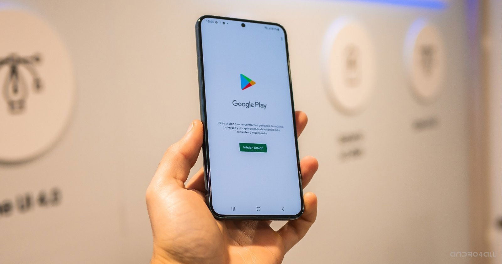 El Samsung Galaxy S22 está entre los mejores Samsung con sensor de huellas.