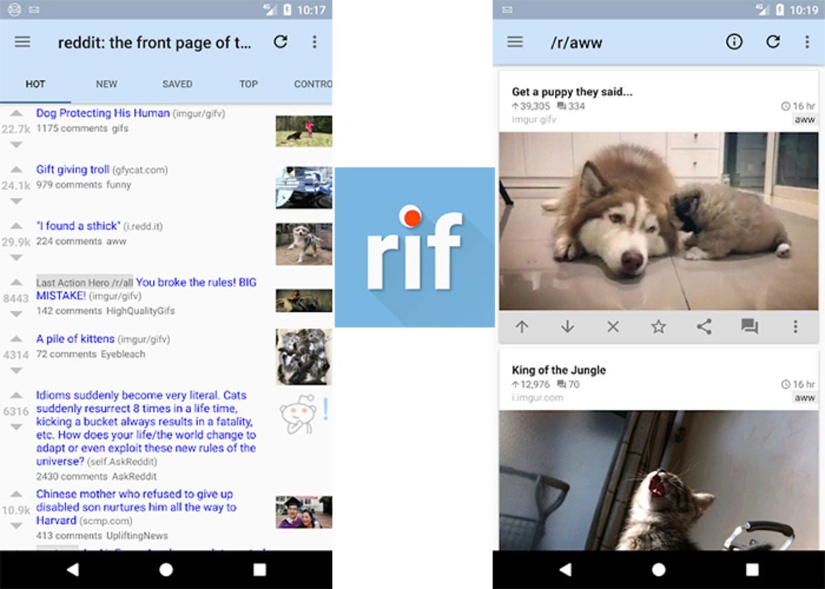 Reddit Rif Api Los 7 mejores clientes para Reddit que puedes usar en Android