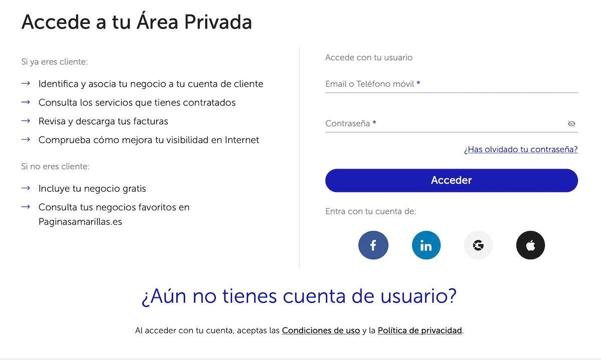 Da nuevas alas a tu negocio en las Páginas Amarillas,