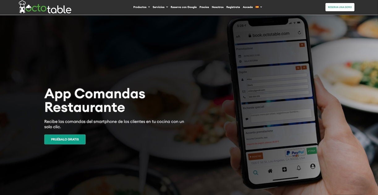 OctoTable ofrece una gestión íntegra de tu local.