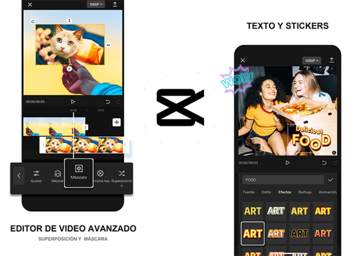CapCut: editor de vídeos avanzado