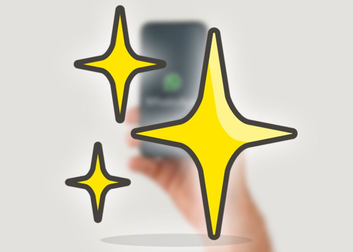 Así se muestra el emoji de las tres estrellas