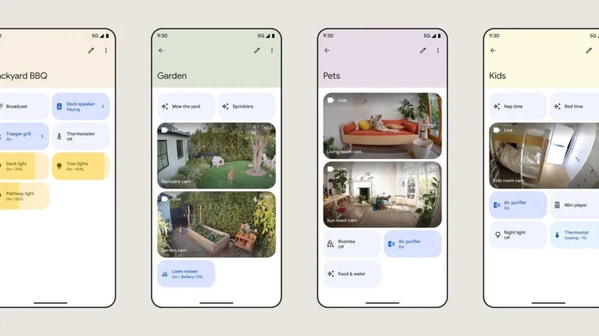 La app de Google Home se renueva al completo: todas las novedades