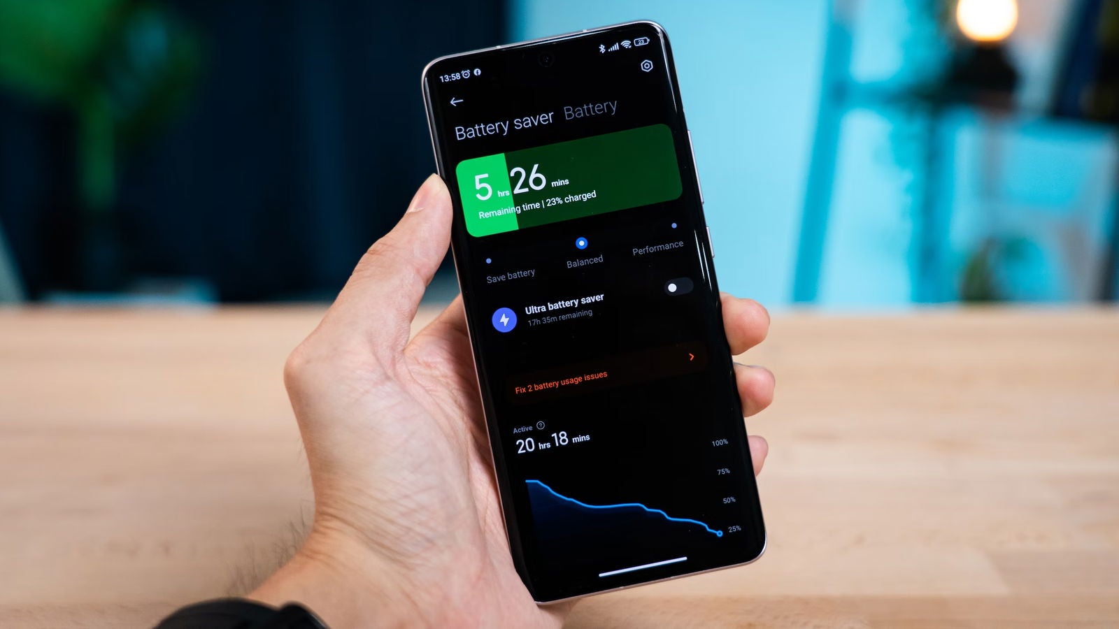 Ciclo de vida de la batería en un smartphone