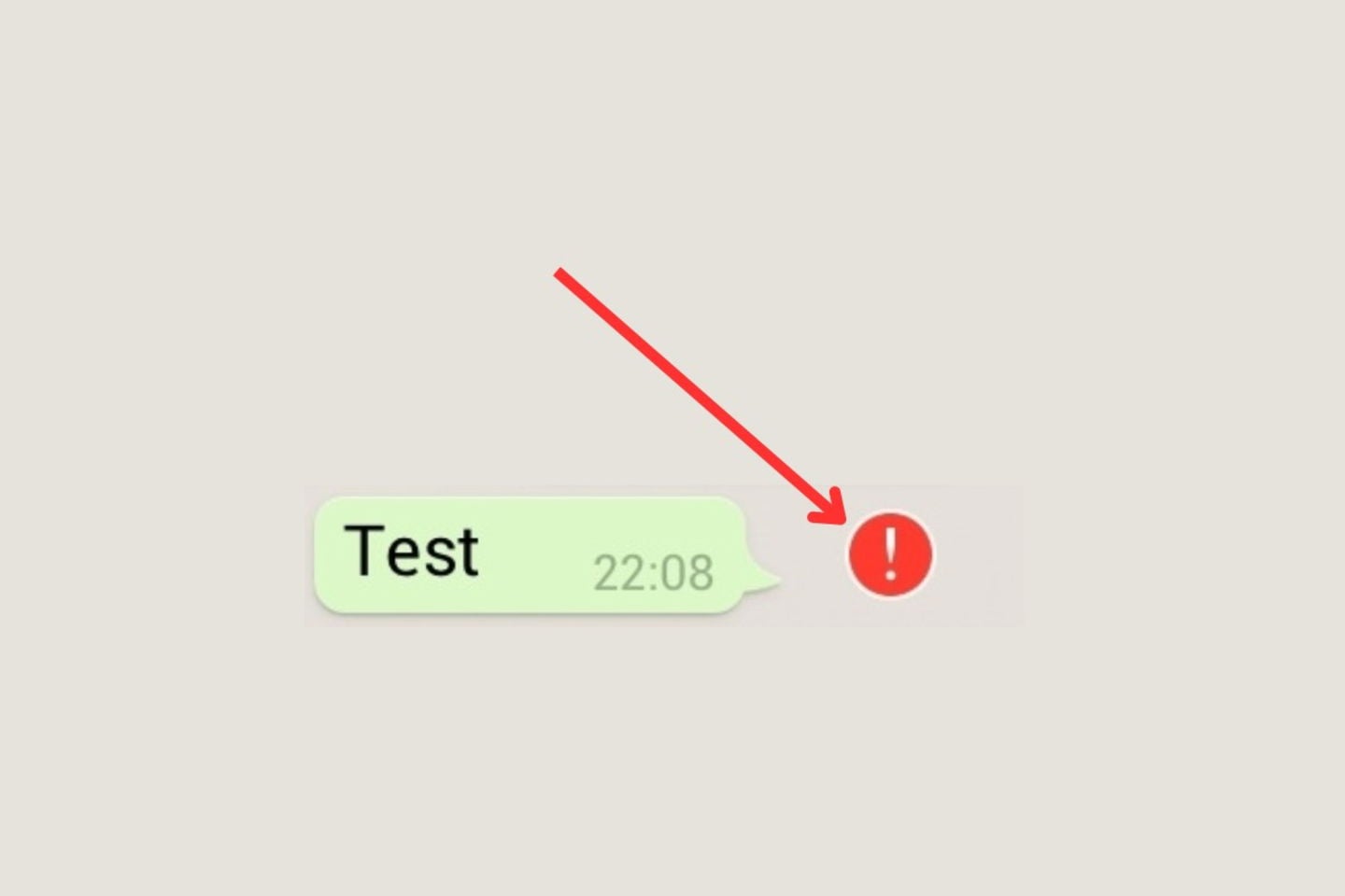 Esta es la exclamación roja de WhatsApp que avisa de que tus mensajes no han salido del dispositivo