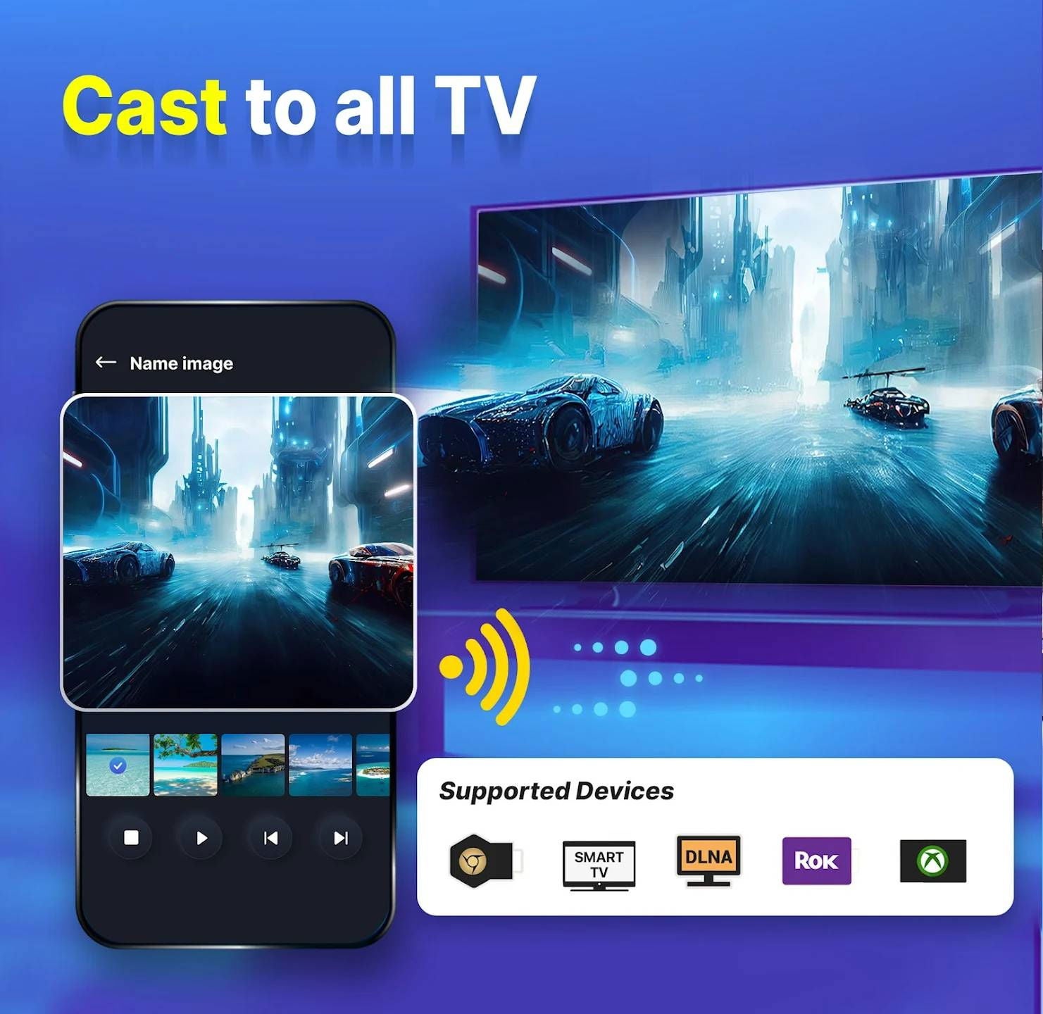 Cast to Chromecast, TV Cast