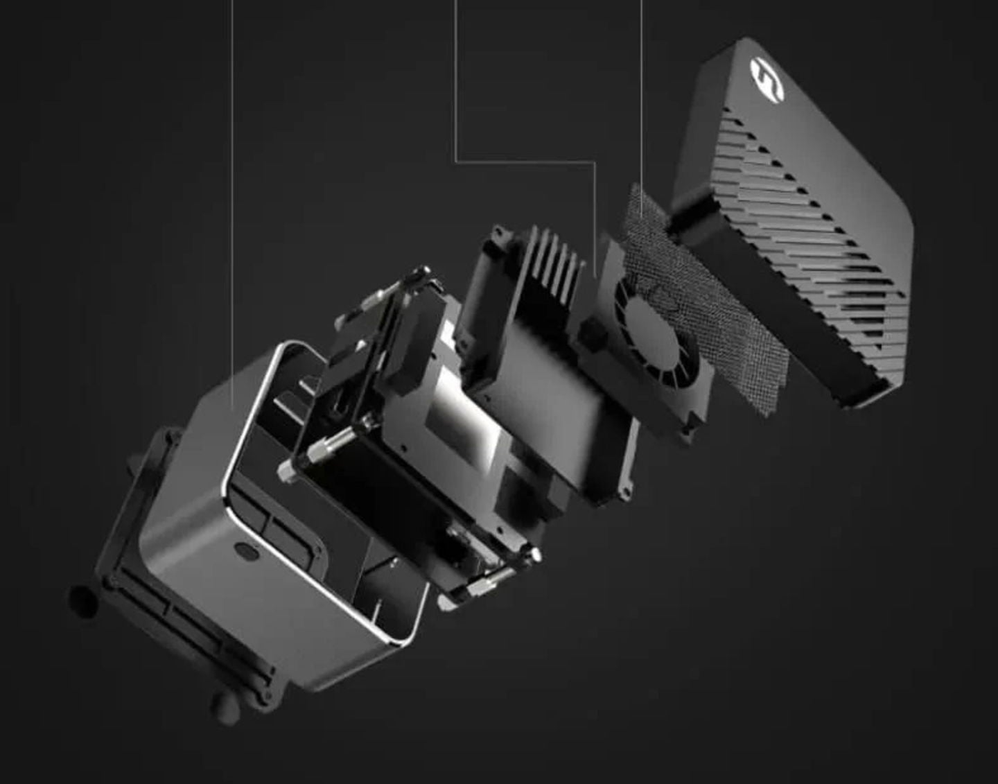 Un buen ejercicio de diseño, el interior del Xiaomi Ningmei Rubik's Cube 2nd-Gen.