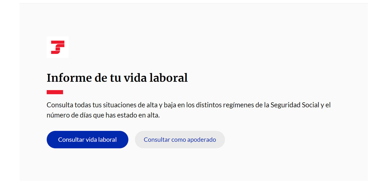 A través de este portal podrás acceder al informe de tu vida laboral que te facilitará las cosas