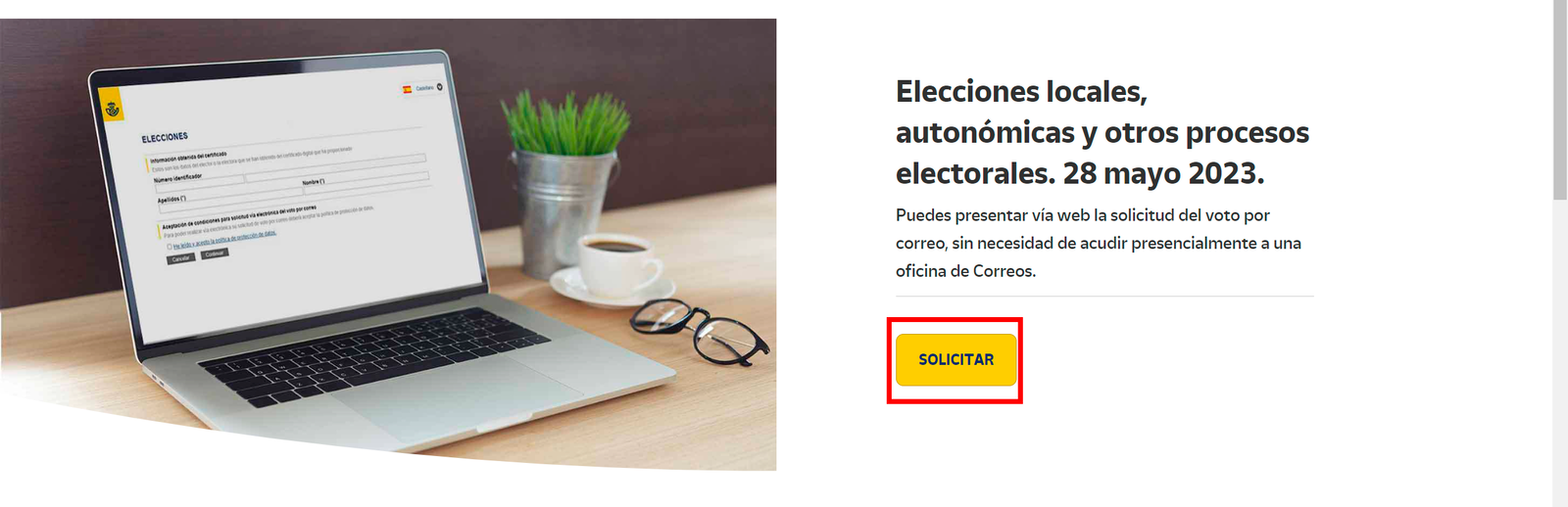 Cómo solicitar el voto por correo para las elecciones municipales y ...