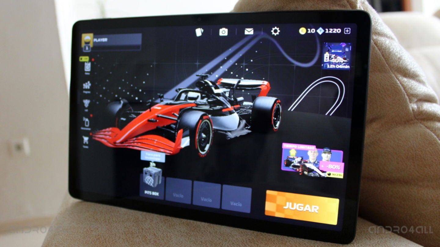 A la Redmi Pad SE le cuesta más ejecutar juegos exigentes // Imagen: Beatriz Alcántara Gil.