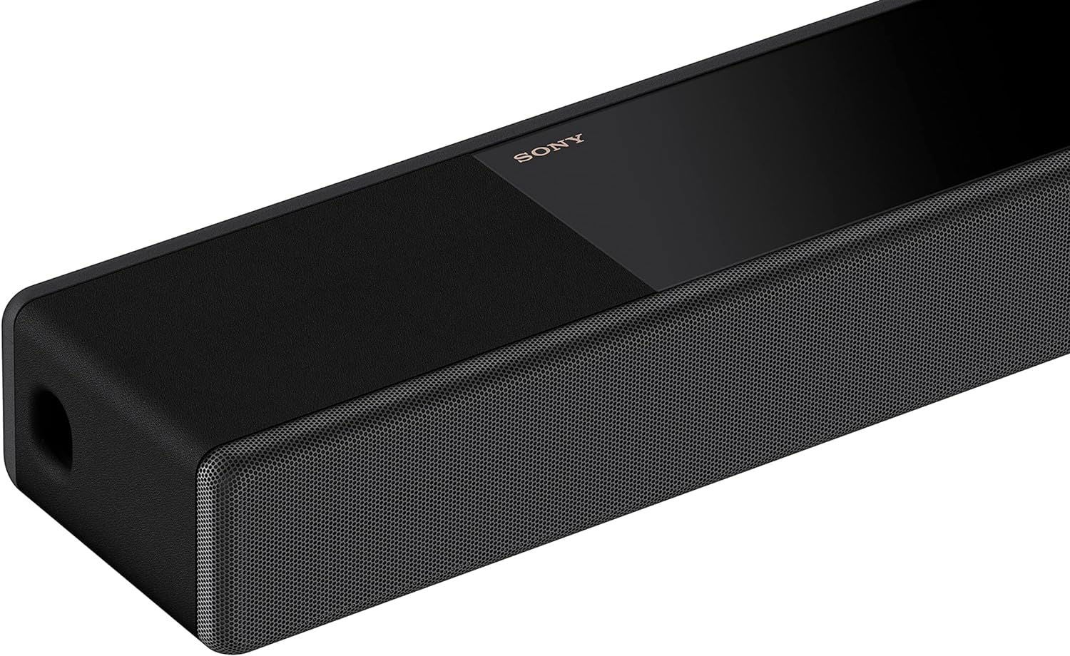 El diseño de esta barra de sonido de Sony es muy minimalista, pero su interior sorprende