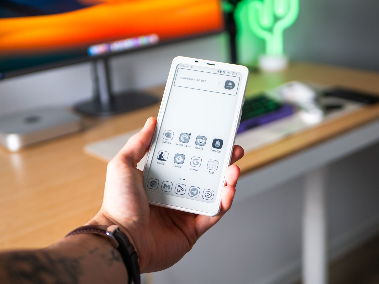 Usar el BOOX Palma es una experiencia única: no hay ningún otro dispositivo que ofrezca algo parecido / Fotografía de Christian Collado