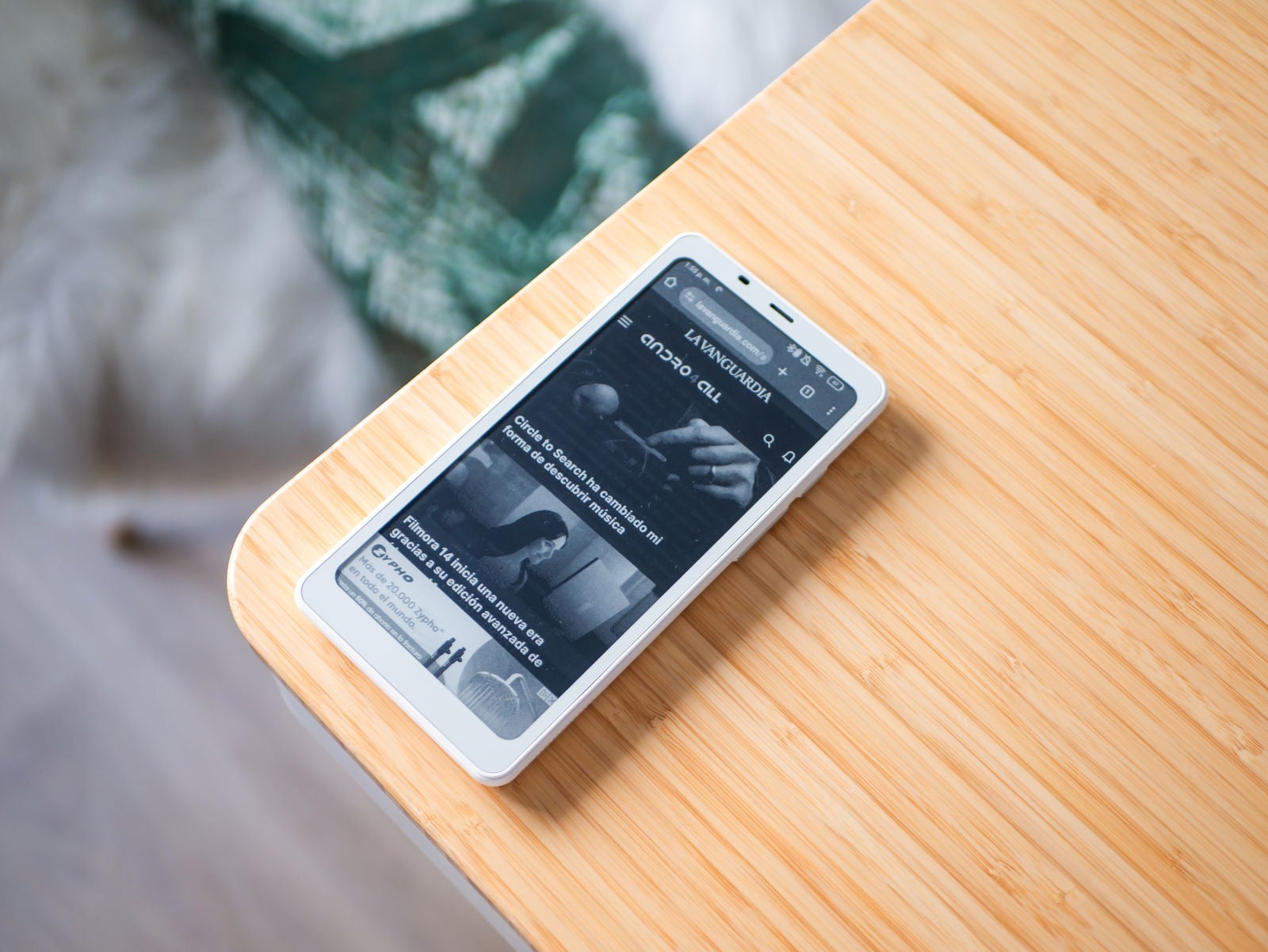 Chrome en un BOOX Palma / Fotografía de Christian Collado