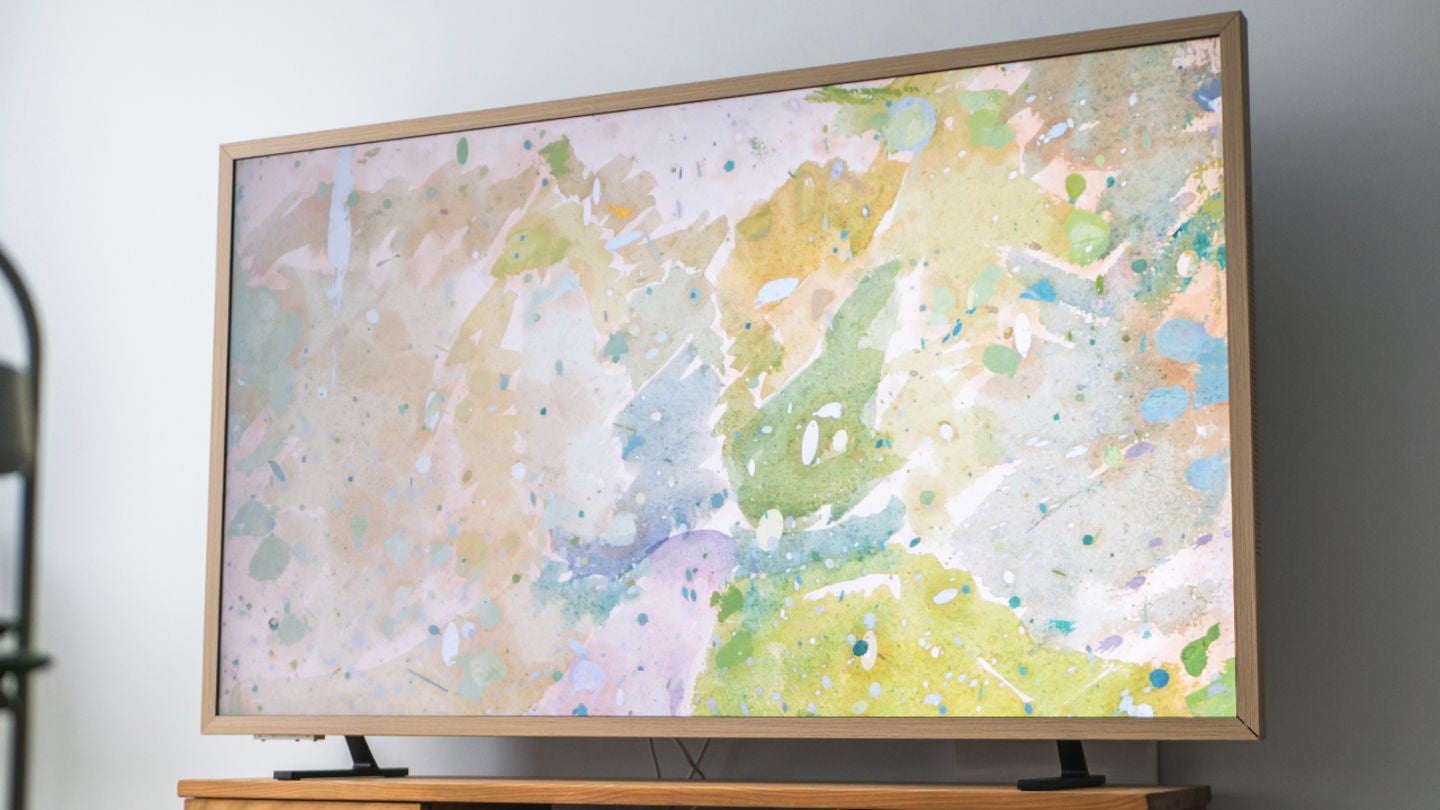 El televisor ofrece una calidad de imagen correcta, a pesar del recubrimiento mate / Fotografía de Christian Collado