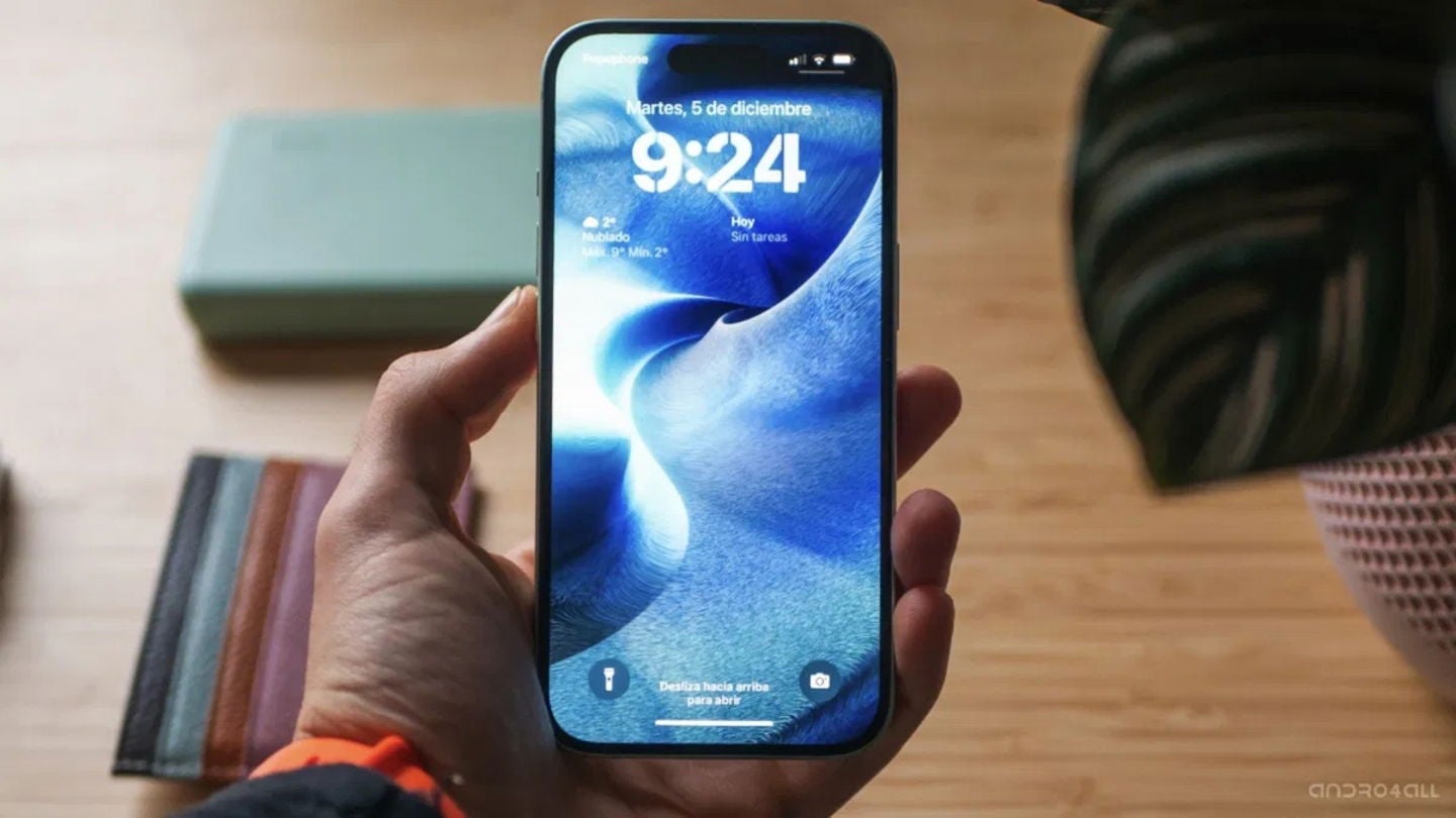 El iPhone 15 cuenta con la Dynamic Island en la parte frontal