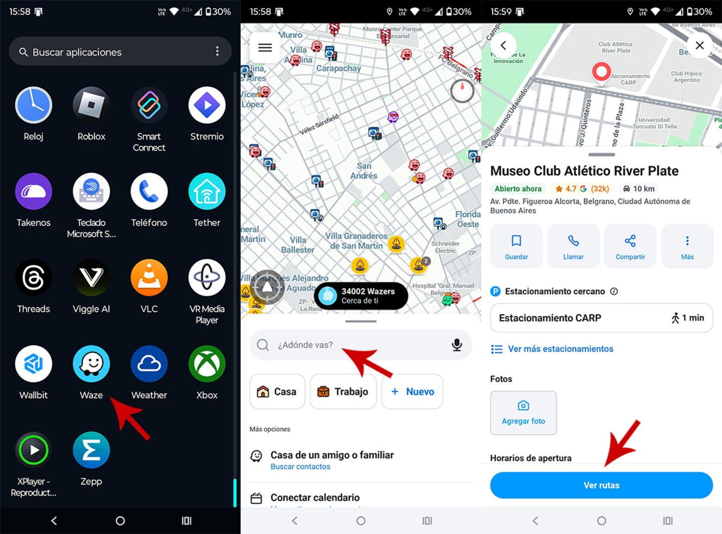 No podrás tomar una ruta distinta a la que te muestra Waze si no estás conectado a Internet