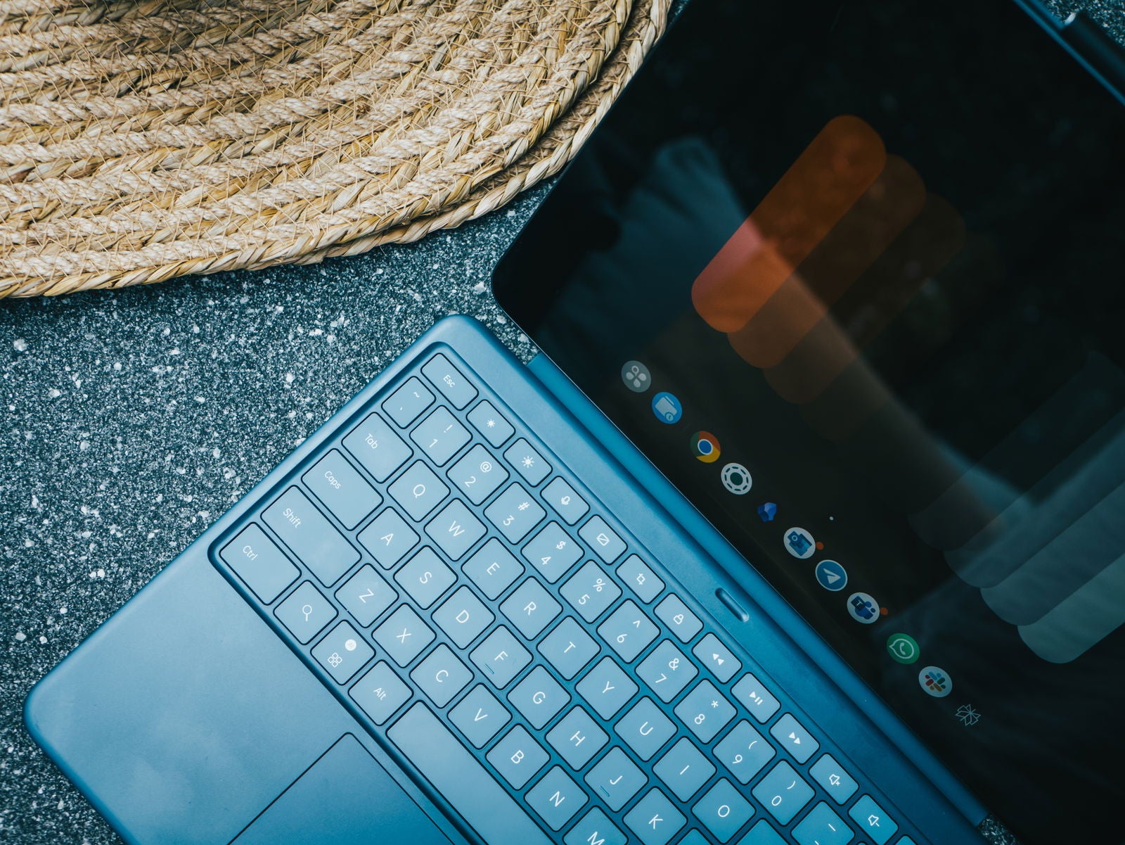 Teclado y software de la OnePlus Pad 3 / Fotografía de Christian Collado