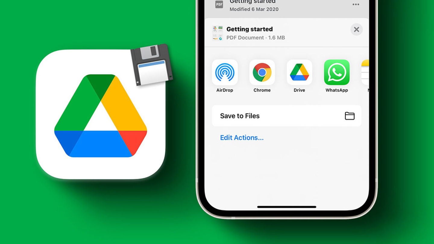 Debes otorgarle todos los permisos necesarios a la app de Google Drive para que funcione correctamente en tu iPhone