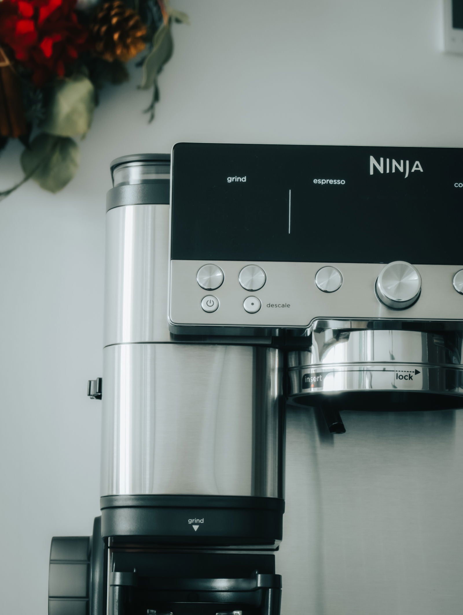 Primer plano de la cafetera / Fotografía de Christian Collado