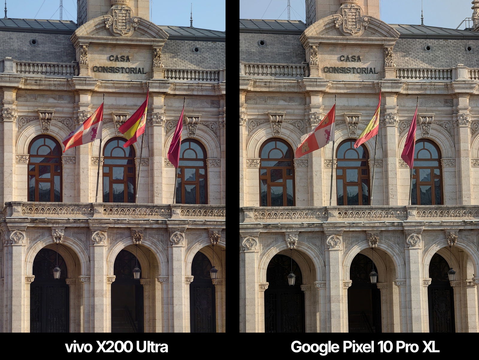 Comparativa vivo X200 Pro vs Google Pixel 10 Pro XL, teleobjetivo