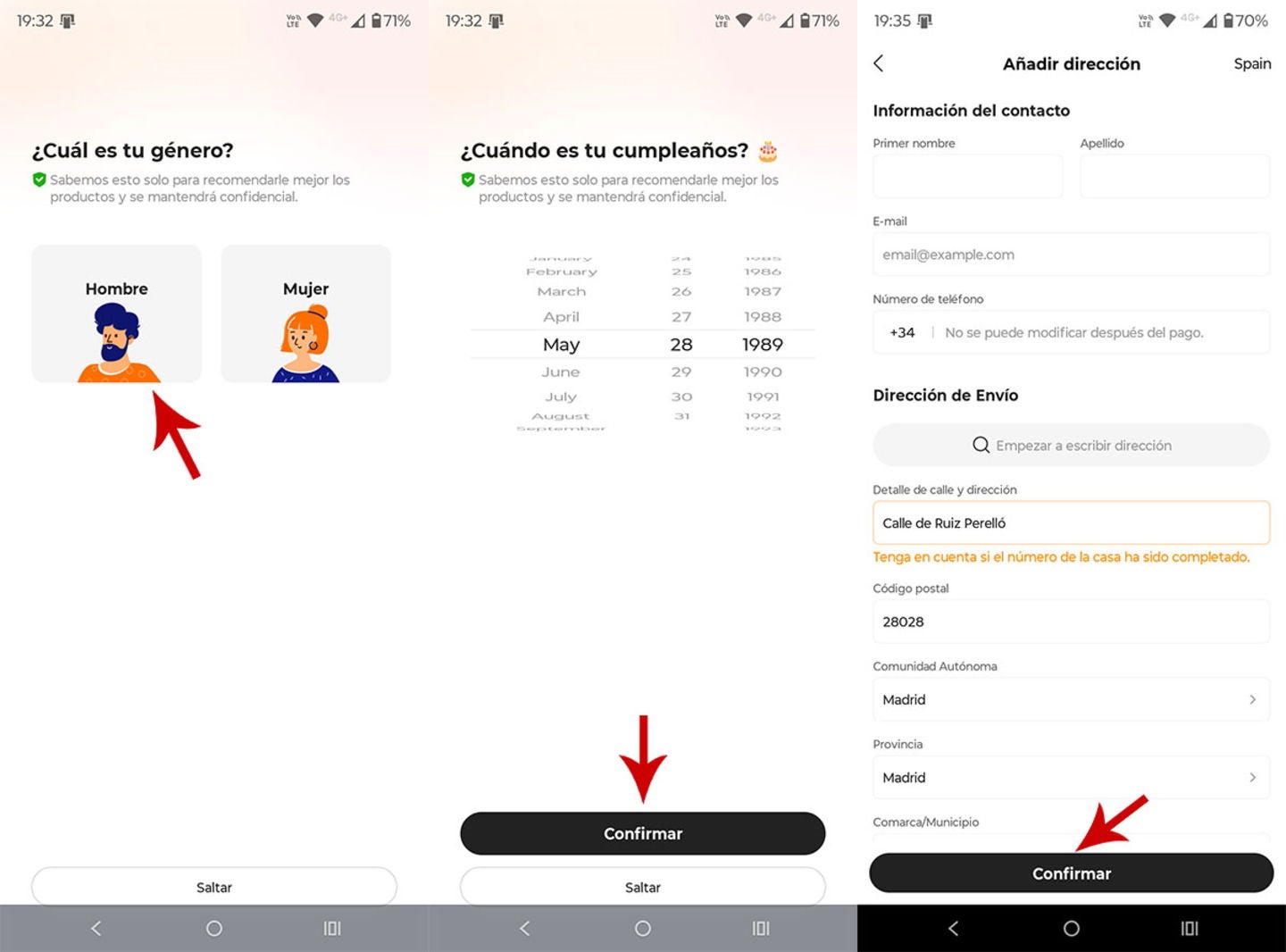 Hacoo no posee versión web, por lo que estarás obligado a descargar su app en Android o iOS