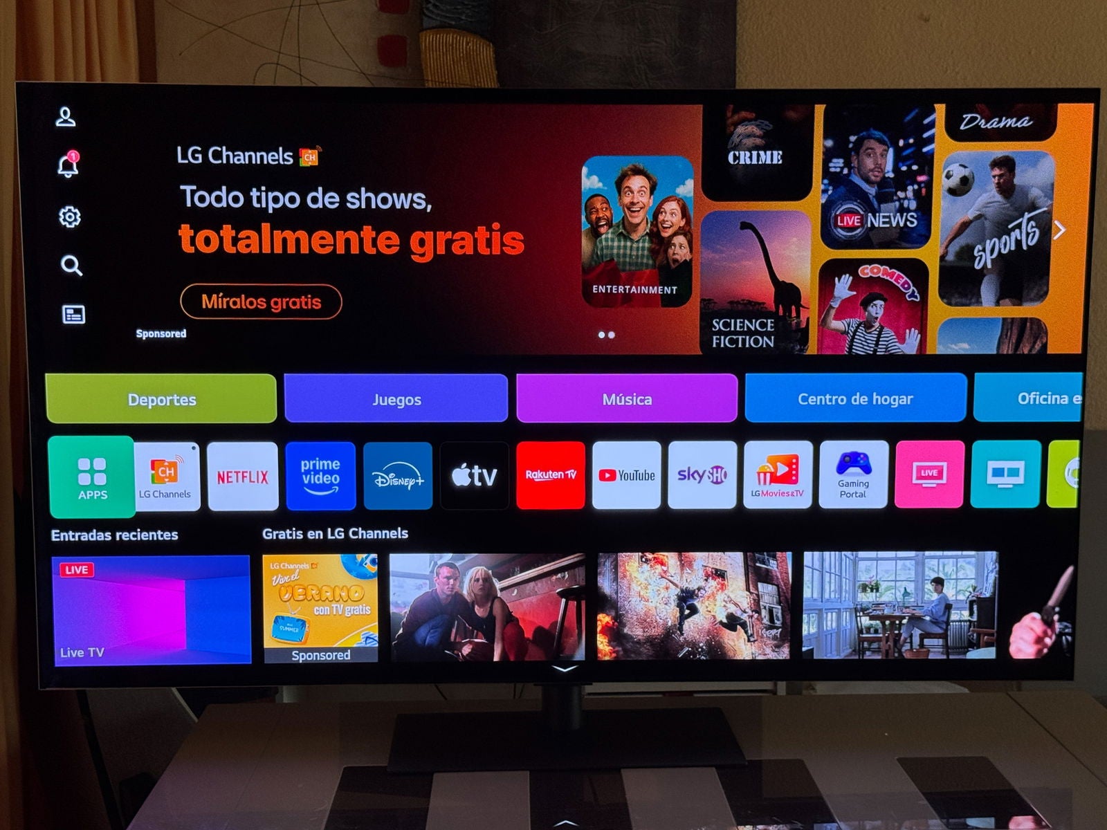 WebOS sigue mejorand