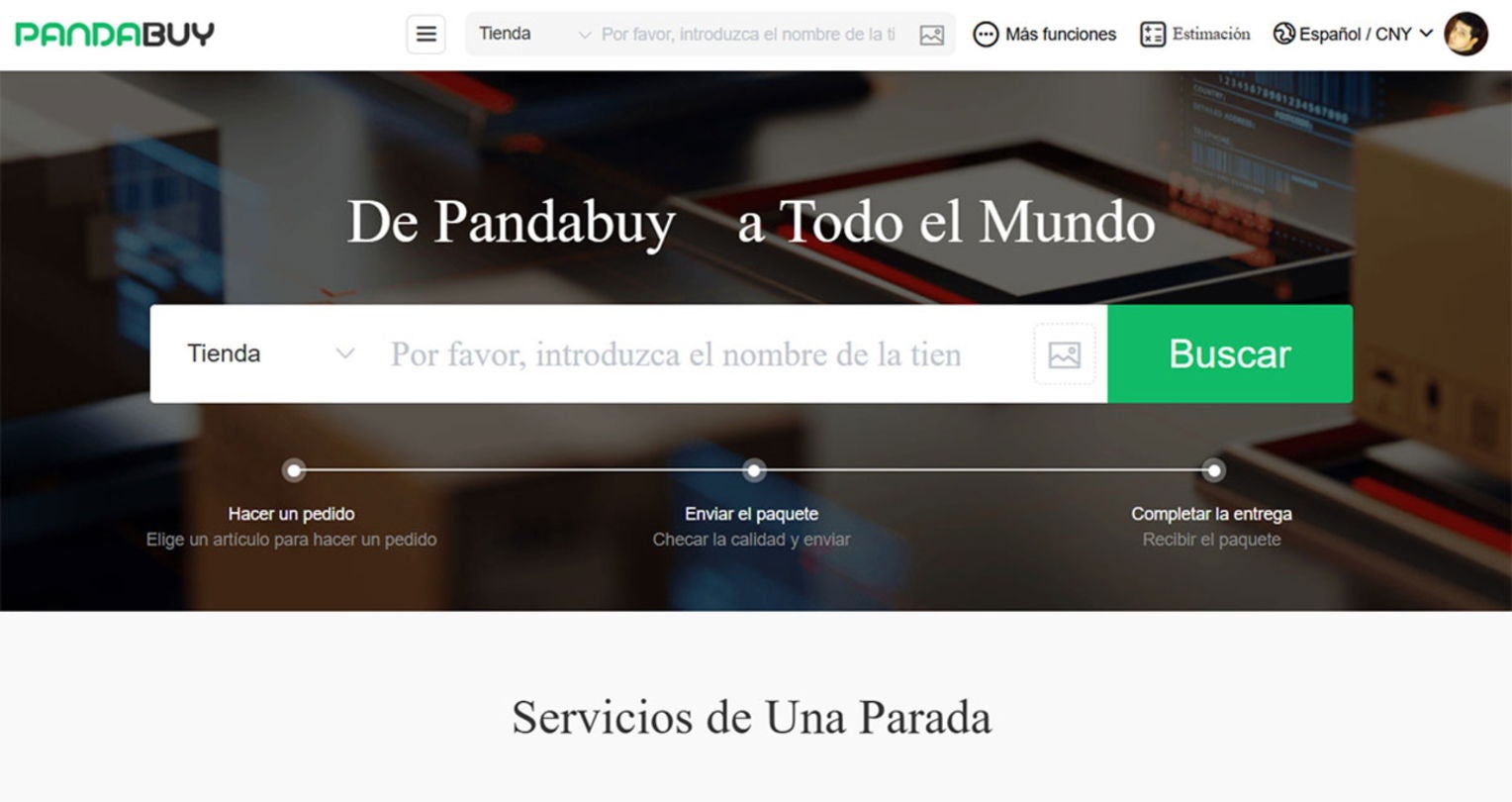Pandabuy no es una tienda en sí, es más bien un servicio de agente de compras que hace de intermediario