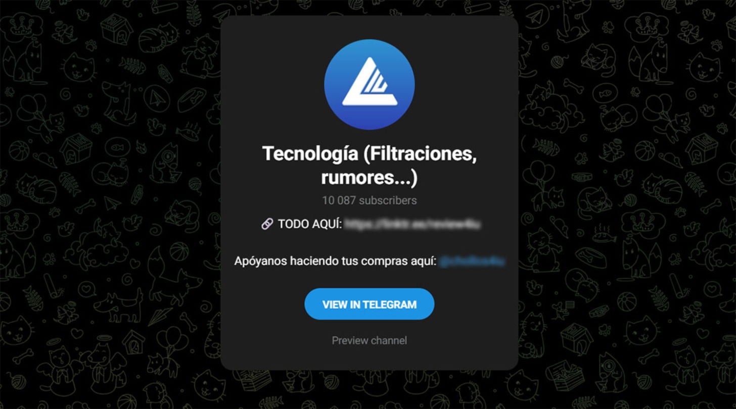 En este canal se comparten las últimas filtraciones del mundo de la tecnología