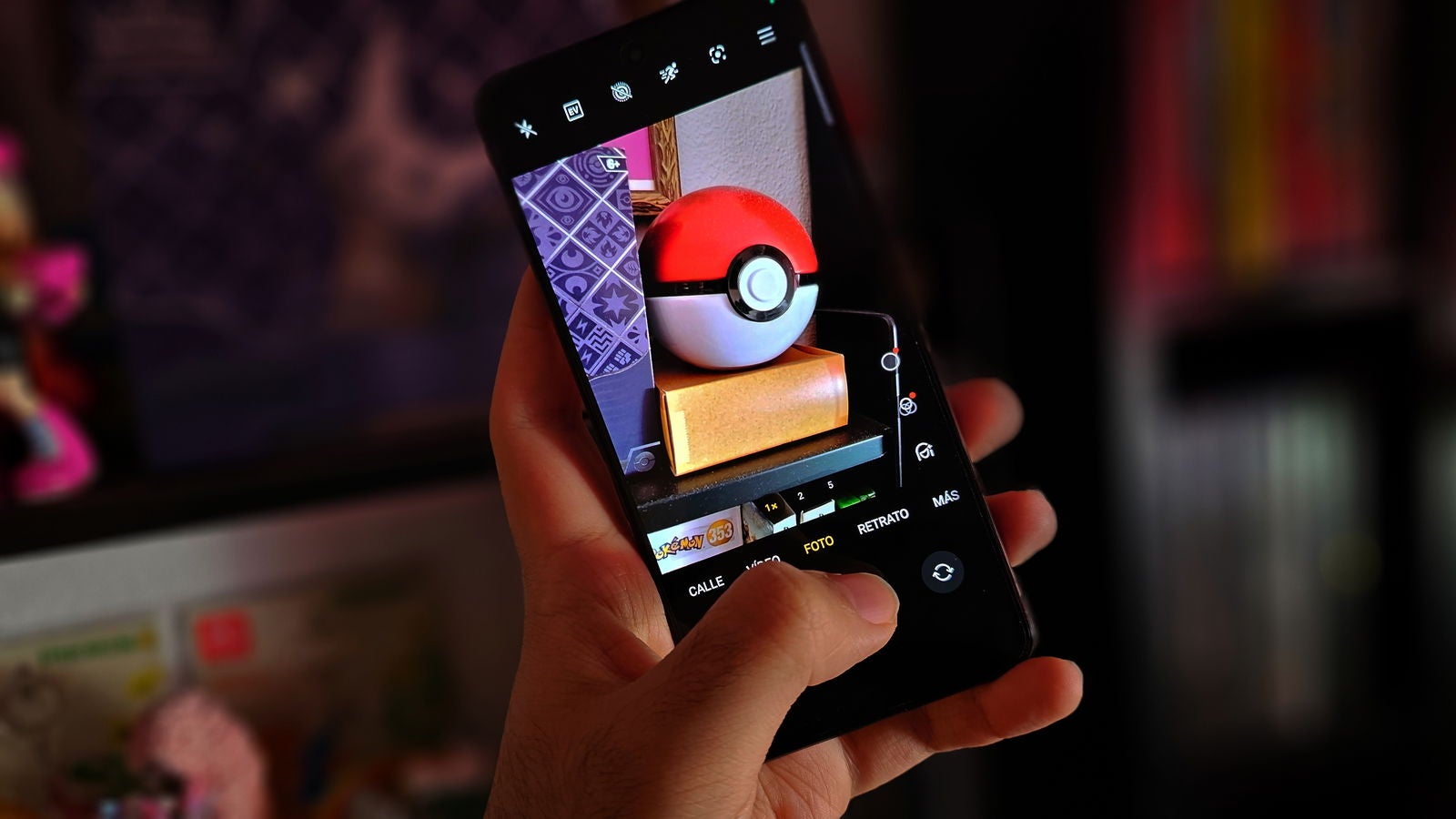 La app de cámara del realme p3 5G es fácil de usar, intuitiva y personalizable