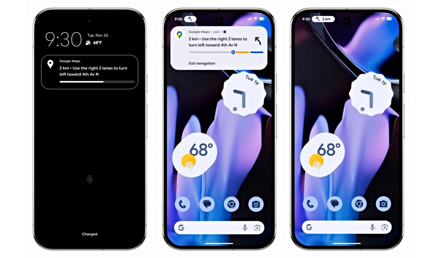 Así se verán las "Actualizaciones en Vivo" de Google Wallet