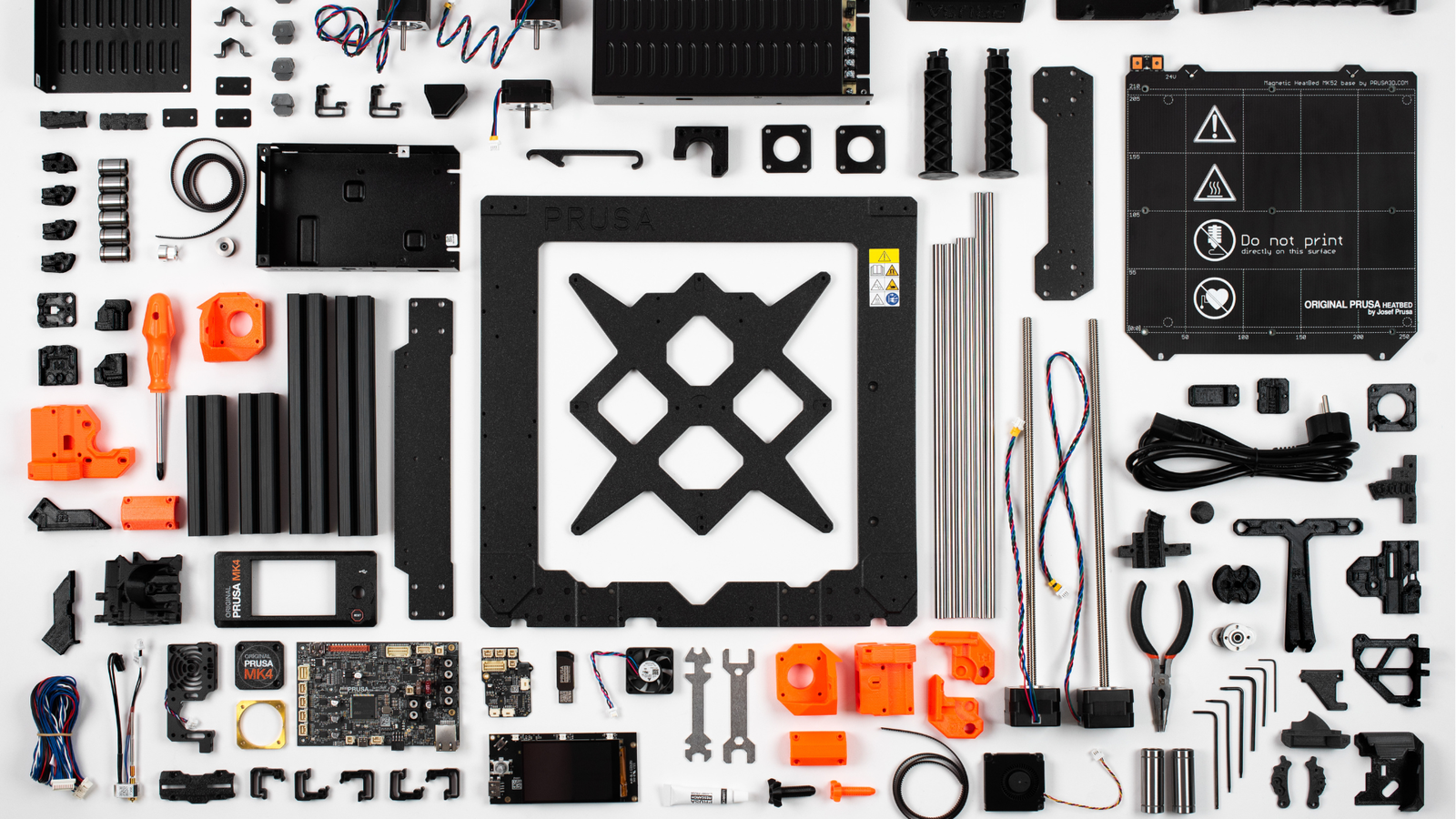 Puedes montar tu propia Prusa 3D pieza a pieza