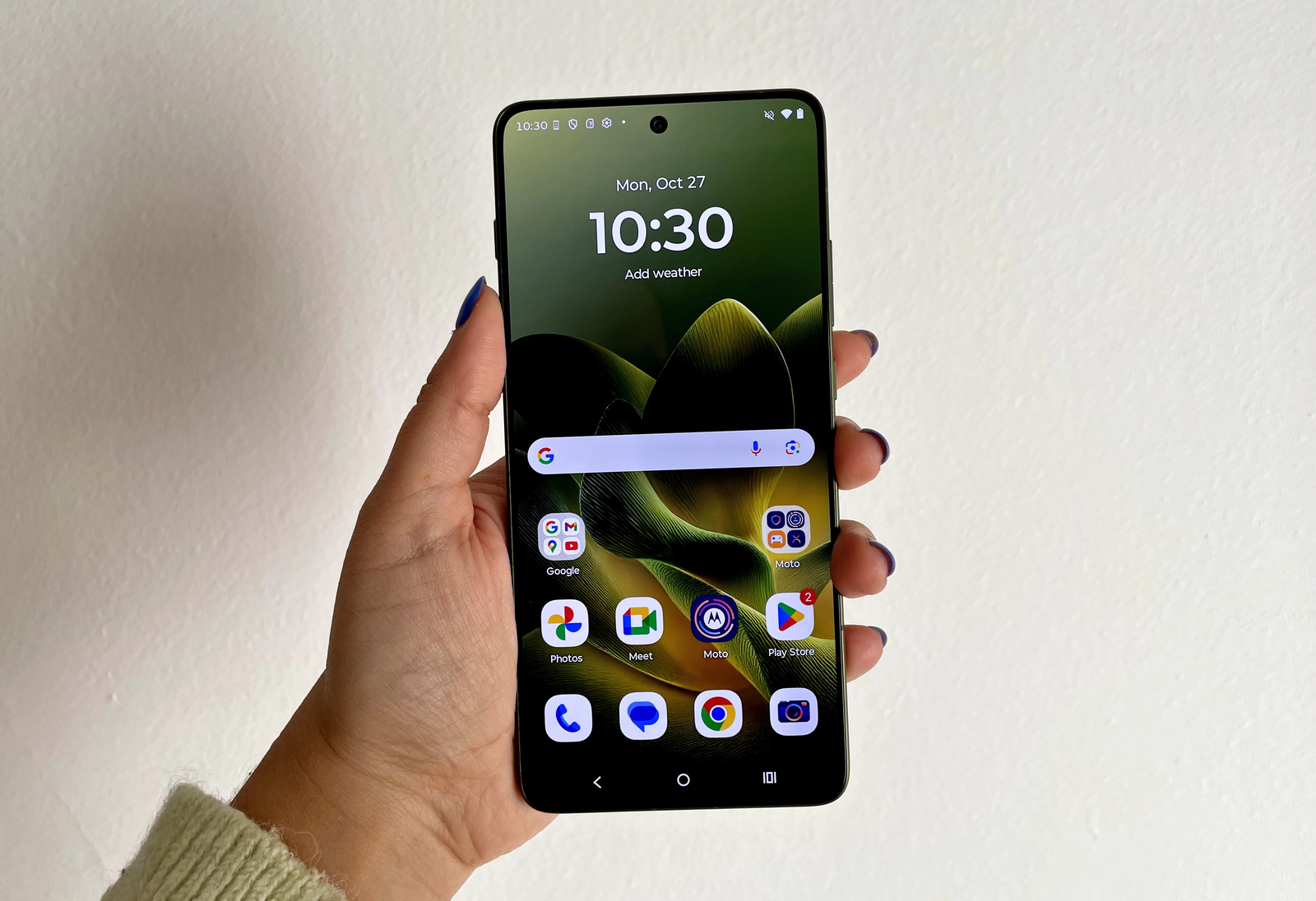 El motorola edge 70 despliega una pantalla Extreme AMOLED de 6,67 pulgadas / Fotografía: Silvia Fernández