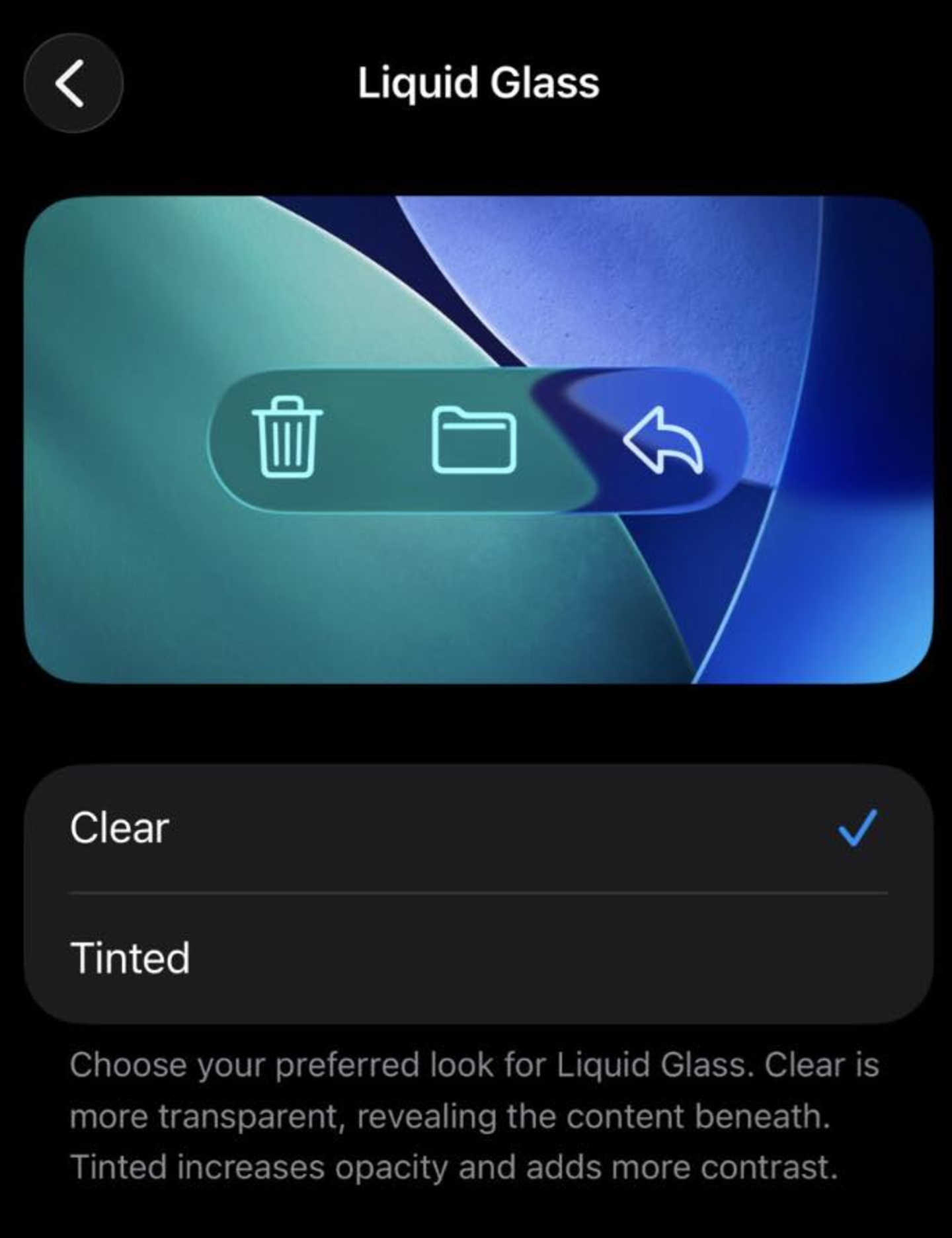 La nueva versión de iOS te permite reducir el efecto Liquid Glass: así ...