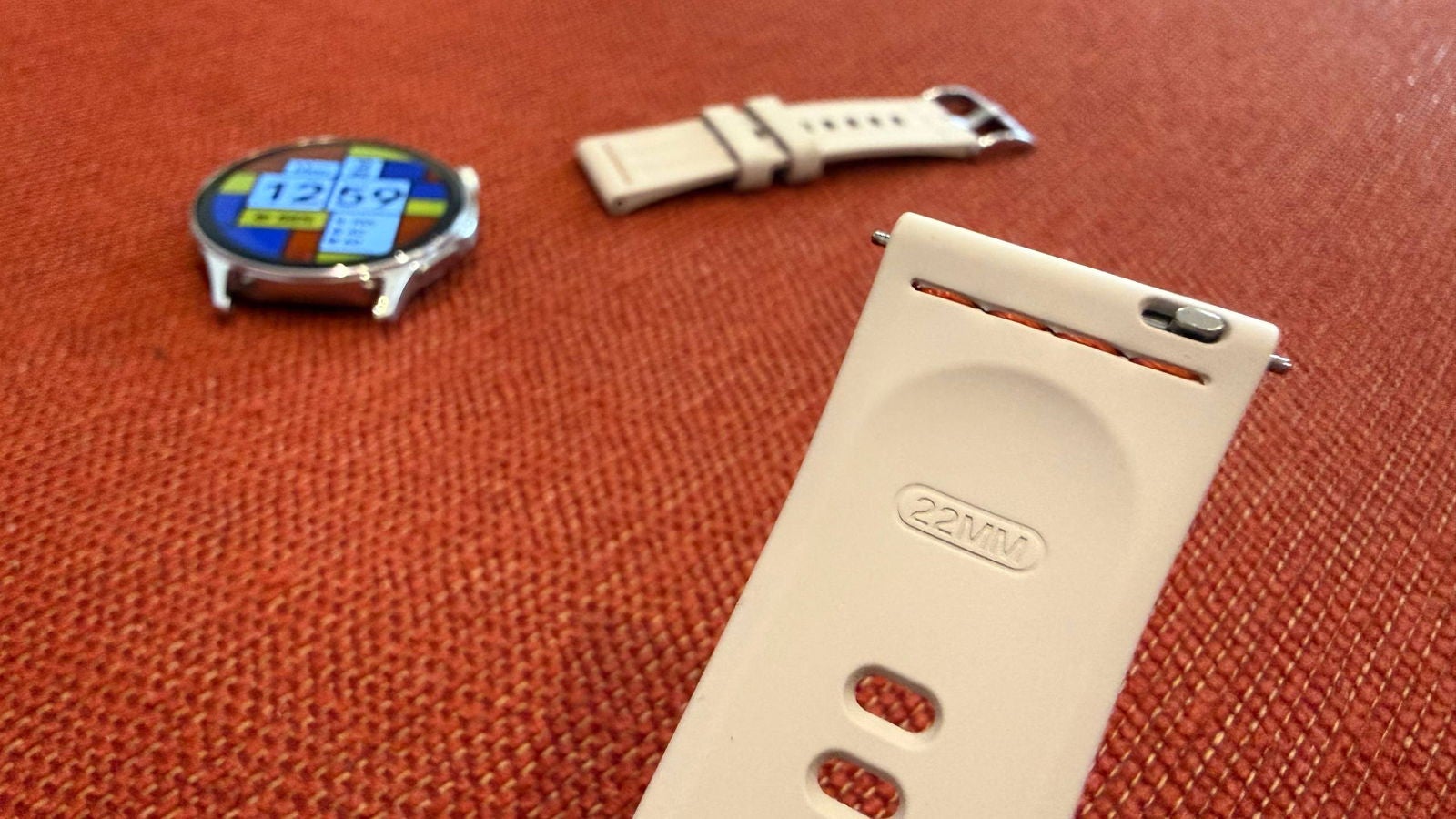 Las correas desmontadas