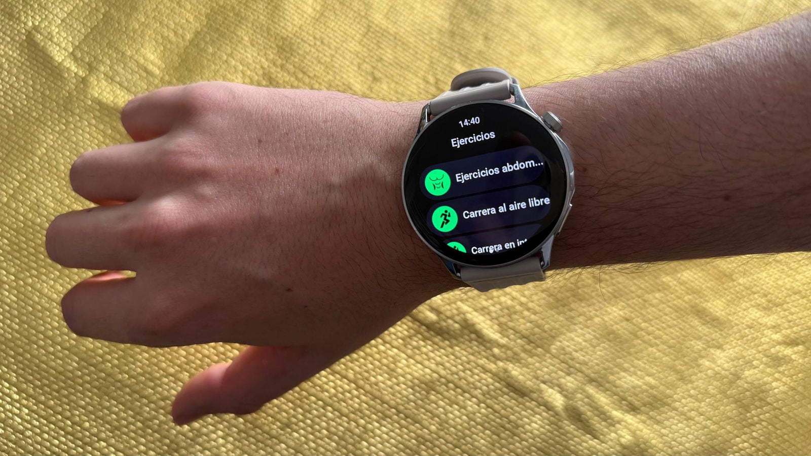 Ofrece un gran repertorio de modos deportivos