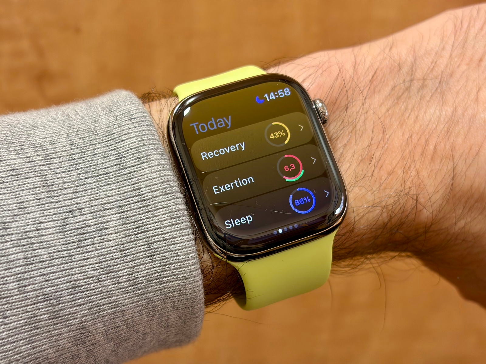 Athlytic muestra información de forma entendible recopilada por el Apple Watch