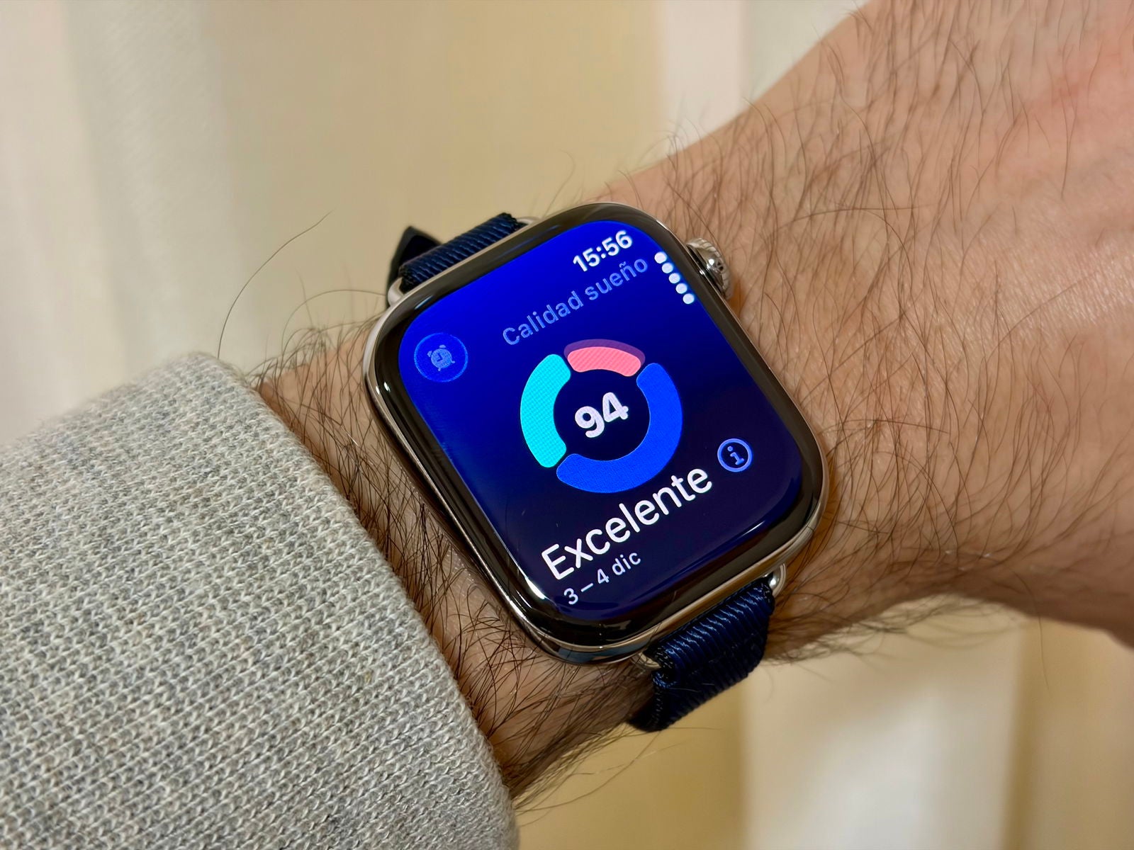 Calidad del sueño del Apple Watch está disponible en todos los modelos compatibles con watchOS 26