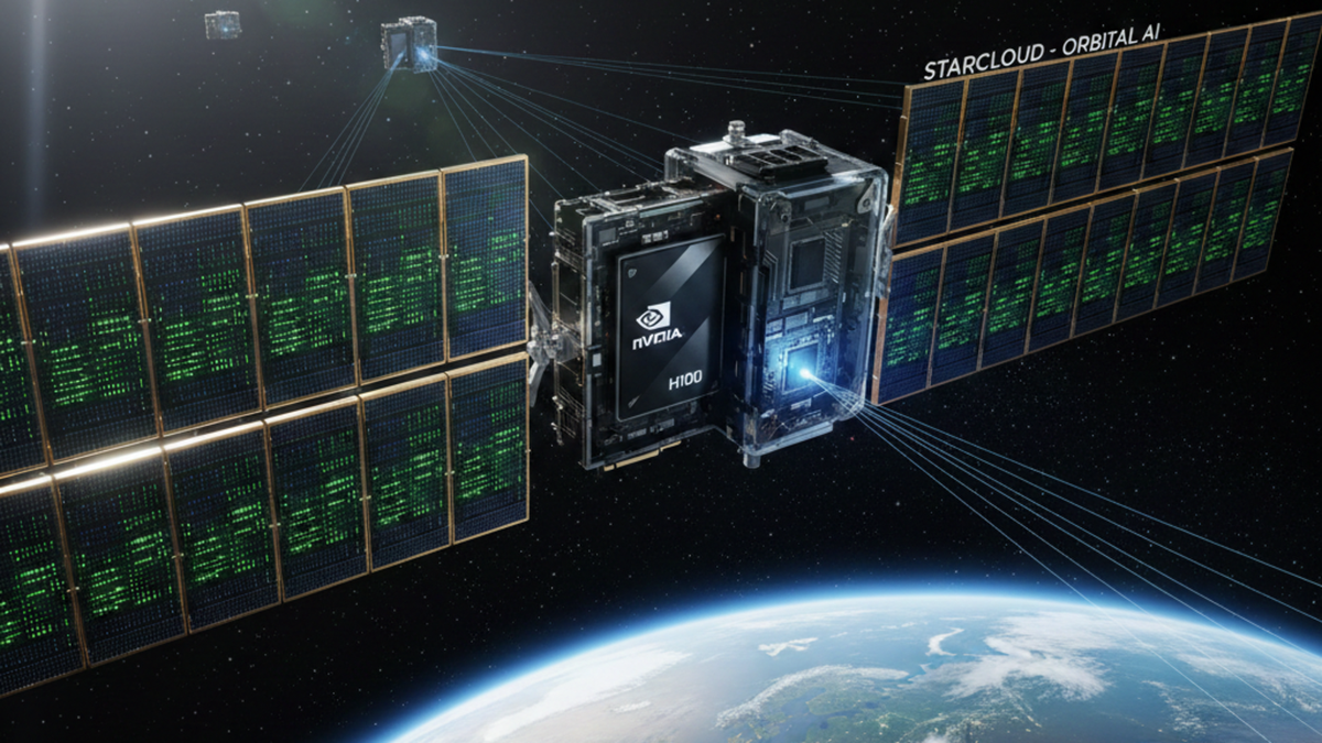 Centros de datos en órbita: Starcloud y NVIDIA realizan el primer ...