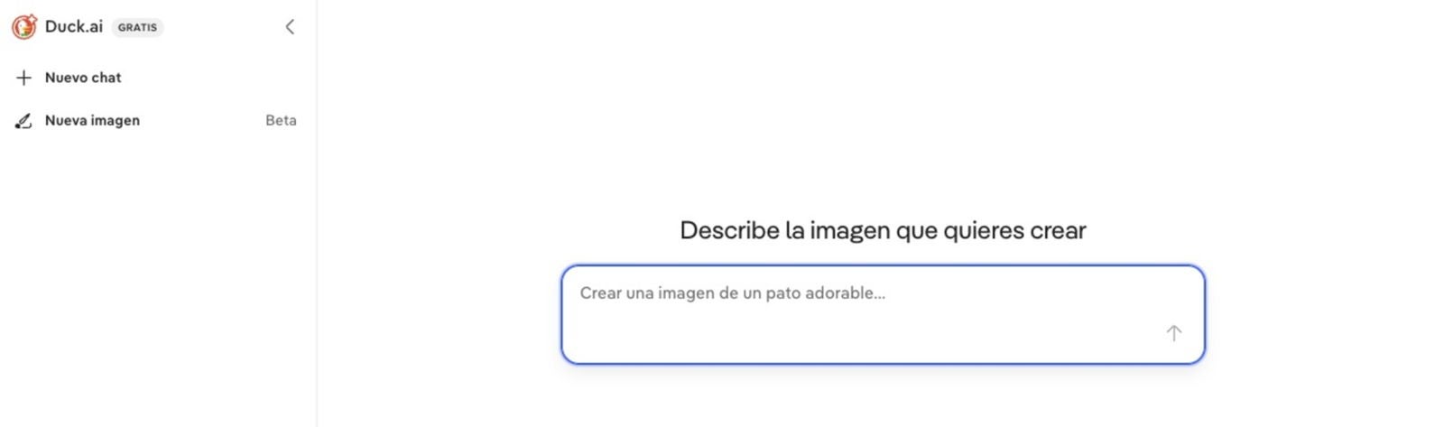 Generación de imágenes hechas con IA en DuckDuckGo