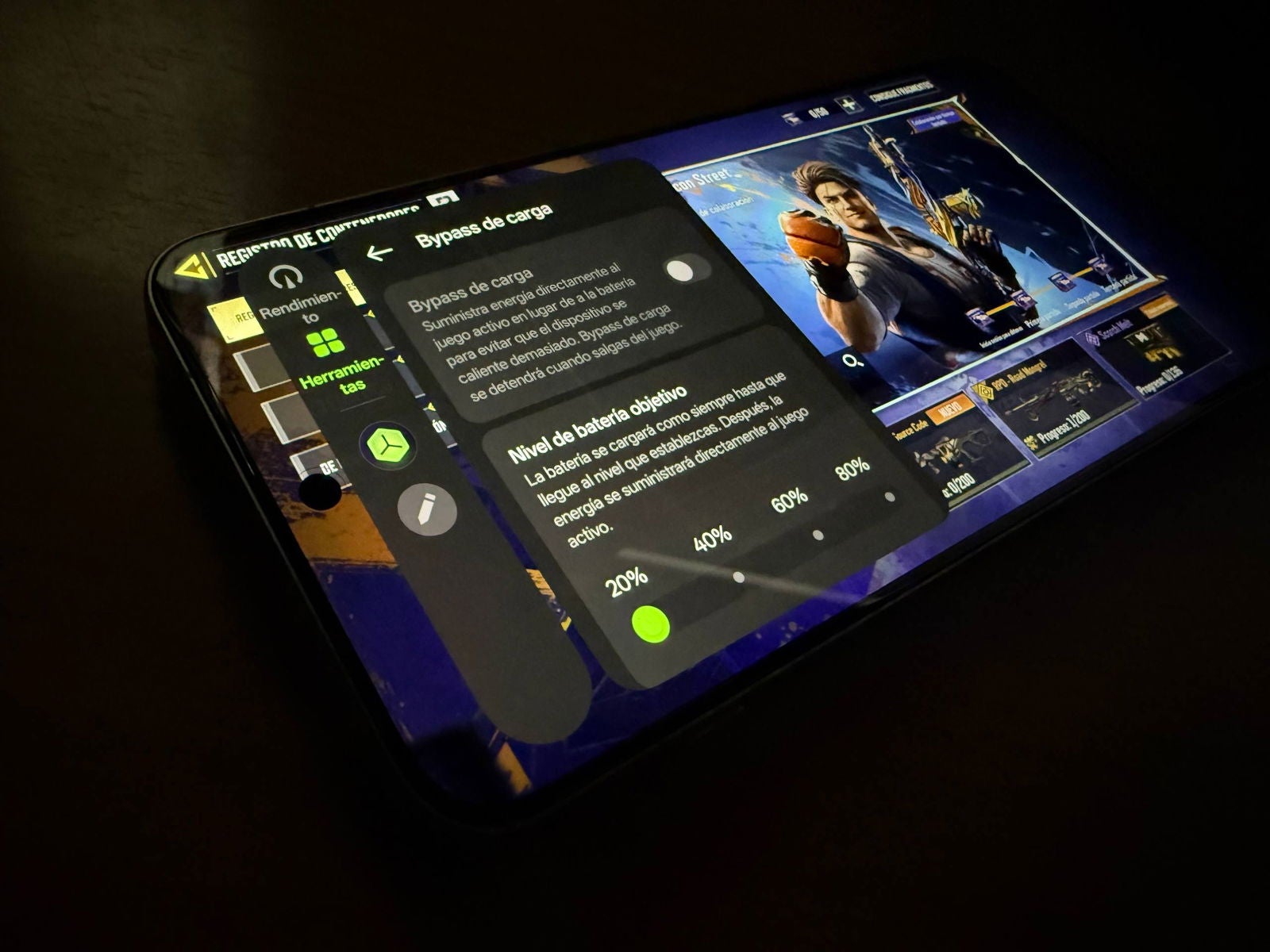 Con su carga bypass, puedes jugar durante el tiempo que quieras sin que se recaliente