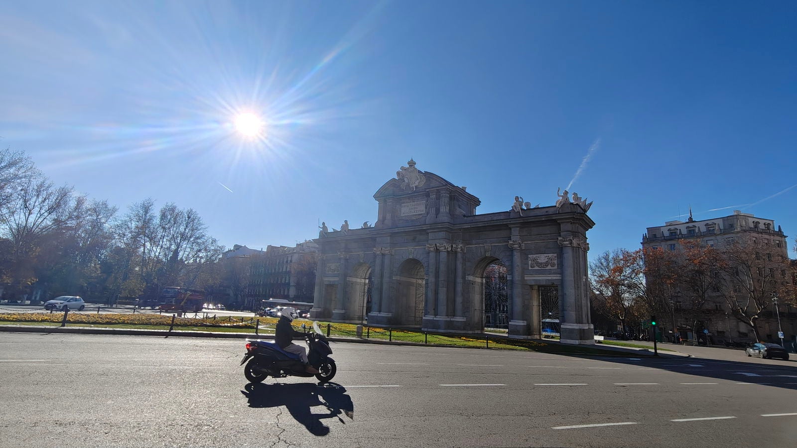 Foto diurna con el ultra gran angular