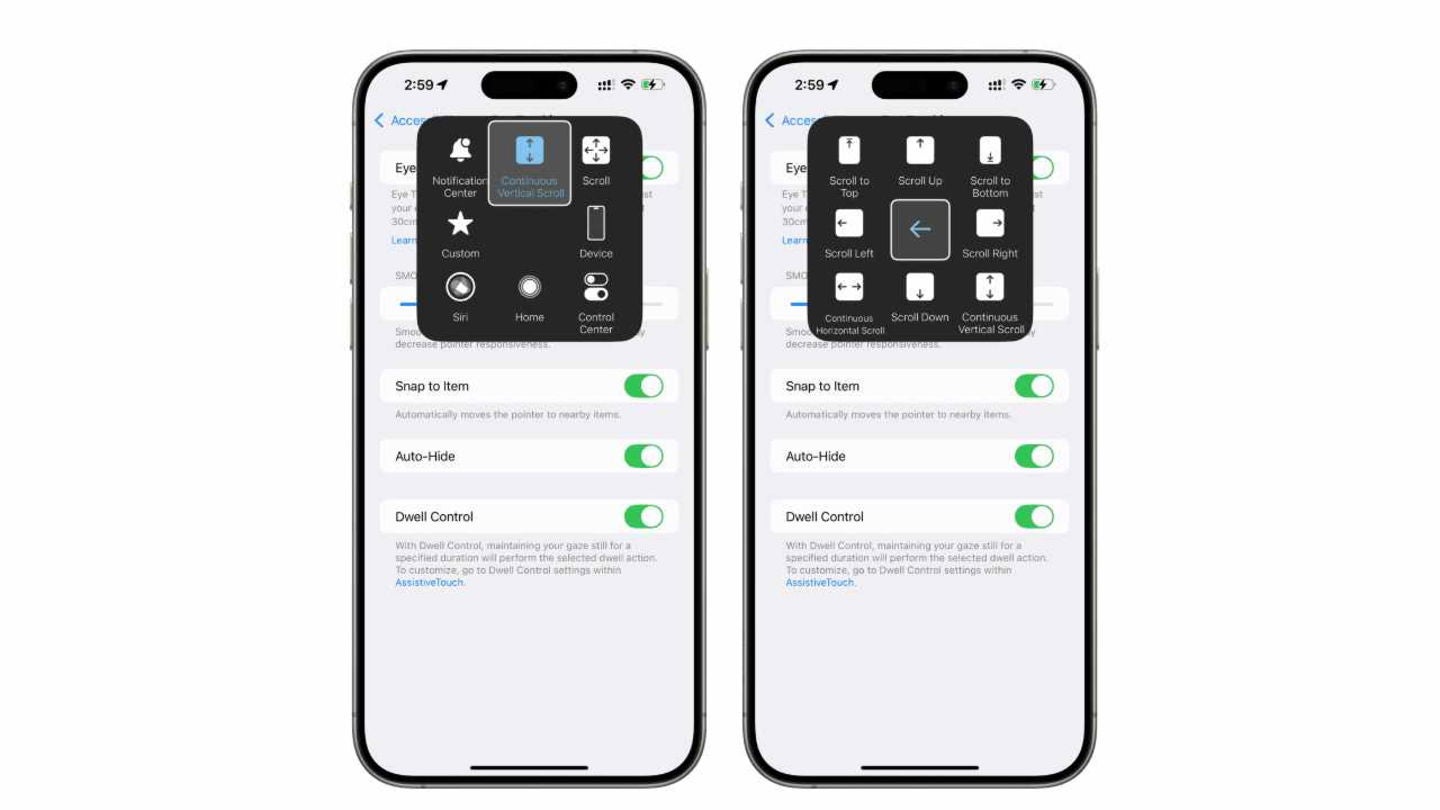 Así puedes controlar el iPhone con los ojos gracias a Eye Tracking