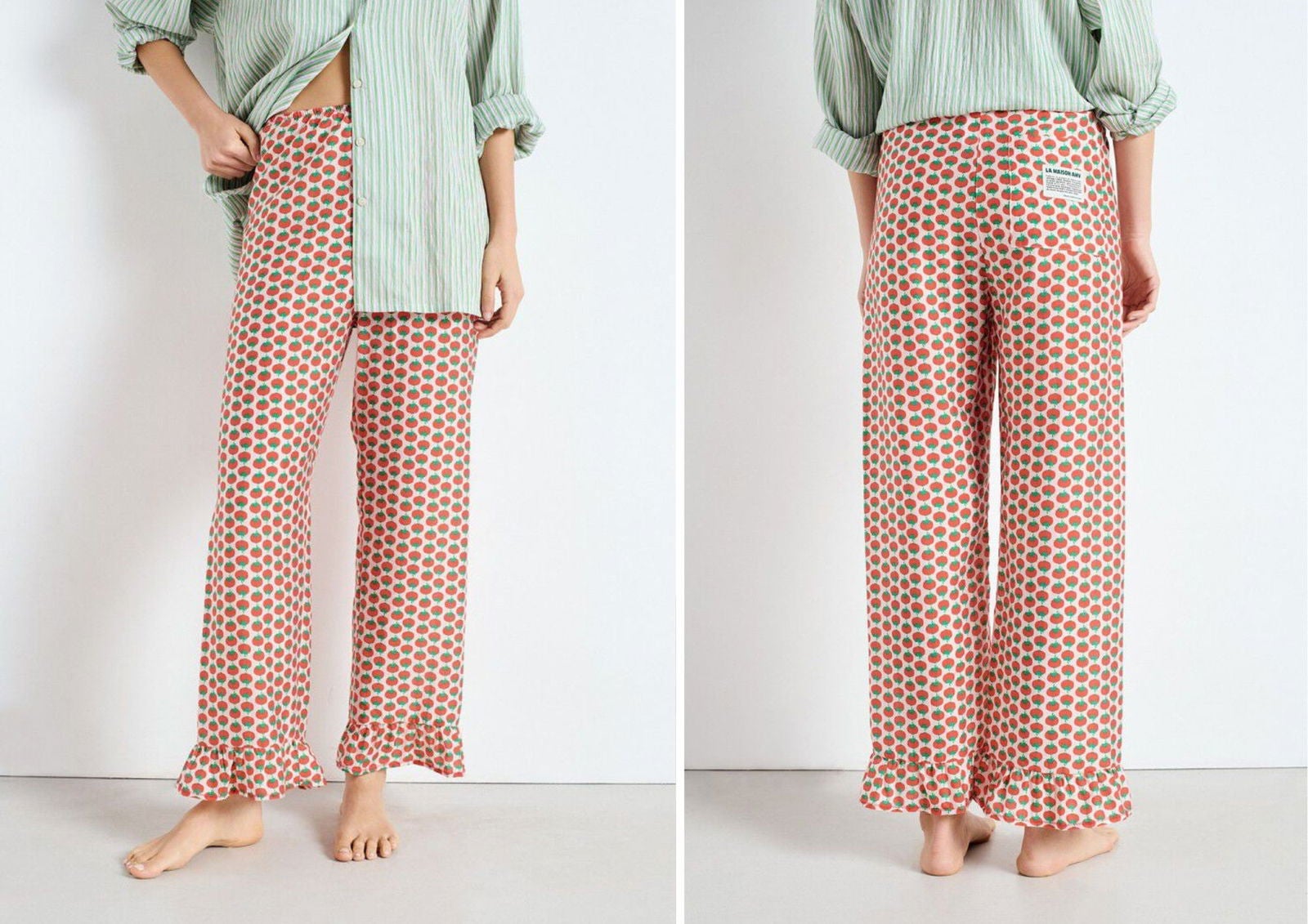 Pantalón estampado de tomates de American Vintage (agotado) | Vía web oficial